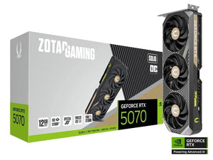 ZOTAC Gaming GeForce RTX 5070 Solid OC 12GB GDDR7