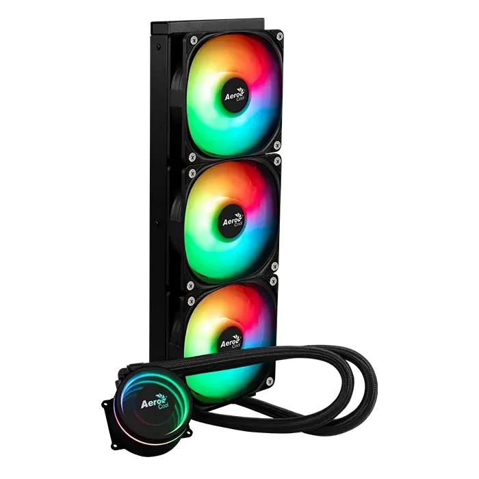 Aerocool Oasis L360 3x120mm ARGB fans CPU 360mm Liquid Cooler - Anigma