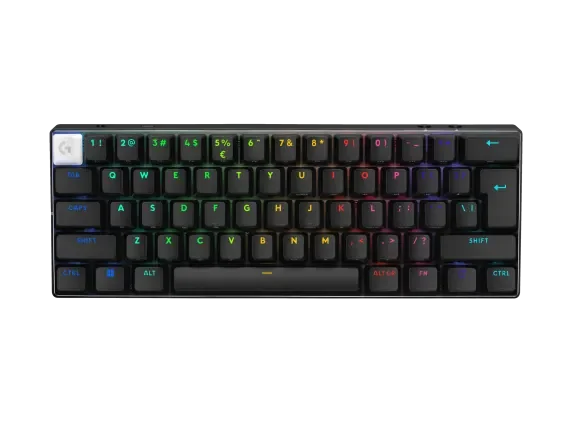 Logitech PRO X 60 LIGHTSPEED RGB Optical Switches 60% Wireless Gaming Keyboard - Anigma