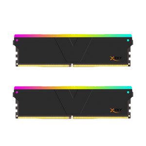V-Color Manta XSky RGB 16GB (2x8GB) DDR5 6000MT/s UDIMM Black