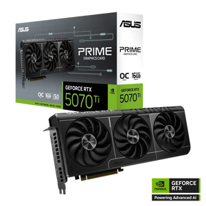 ASUS PRIME GeForce RTX 5070 Ti OC Edition 16GB GDDR7 Graphics Card