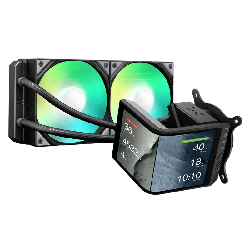 TRYX Panorama SE 240 ARGB Liquid Cooler Black