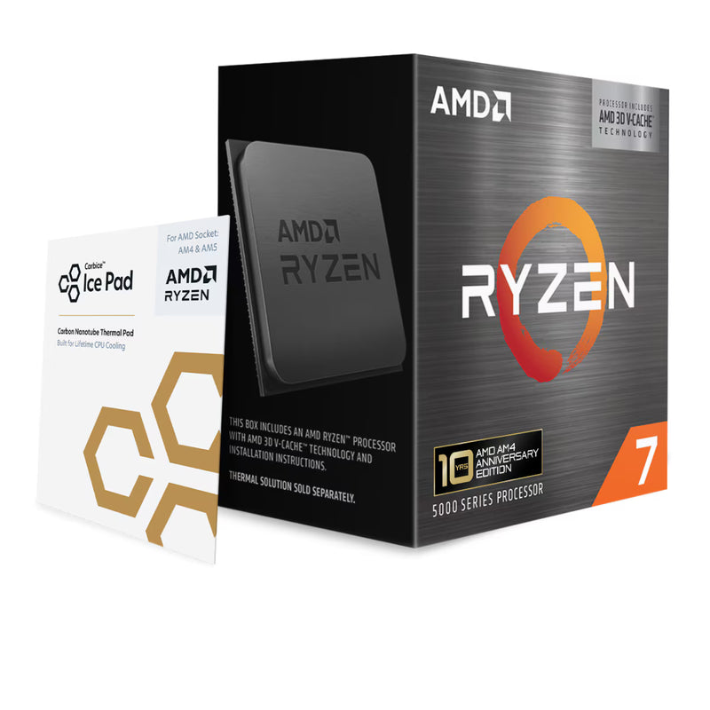 AMD Ryzen 7 5800X3D 8-core 16-Thread 4.5 GHz