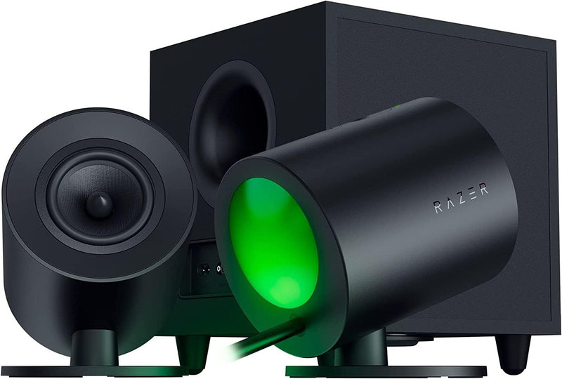 Razer Nommo V2 2.1 PC Speaker System with Subwoofer | THX Spatial Audio | Bluetooth 5.3 | Chroma RGB