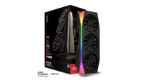 XFX Mercury RX 9070 XT OC RGB - Box and Card