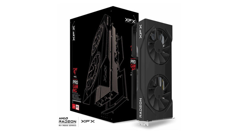 XFX Swift AMD Radeon RX 9060 XT OC Gaming Edition 16GB GDDR6 | RDNA 4 | 3320MHz | PCIe 5.0 | 340 GB/s