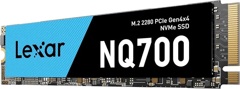 Lexar NQ700 1TB NVMe SSD – PCIe Gen4x4 M.2 2280, Up to 4,200MB/s, HMB & SLC Cache, Internal Solid State Drive