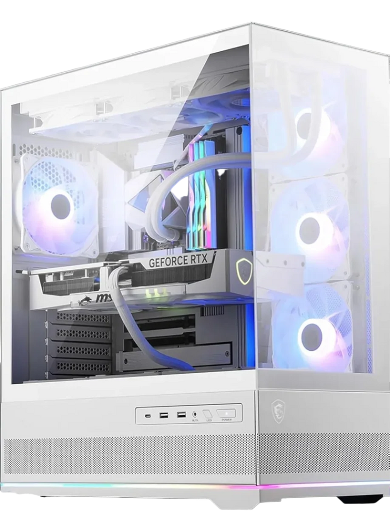 Compact Panorama Multipurpose AMD 9800x3d RTX 5070 TI 32GB DDR5 1TB M.2 PC - Anigma