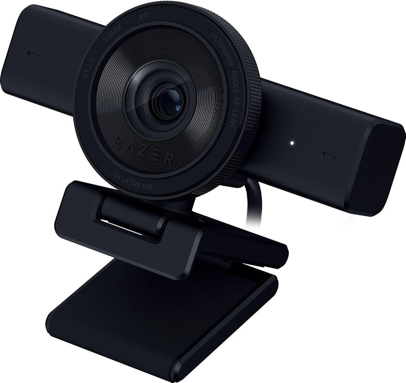 Razer Kiyo V2 4K 30FPS AI Auto-Framing HDR Streaming Webcam - Black