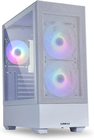LIAN LI Lancool-205 LANCOOL 205 MESH C WHITE, Tempered Glass ATX Mid Tower Computer Case