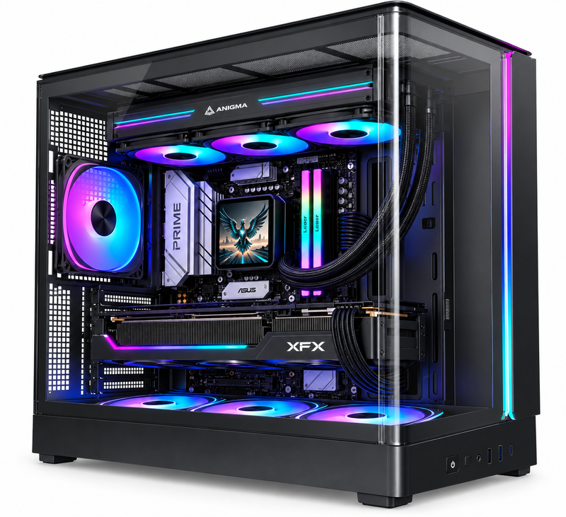 Performance Plus Intel Core Ultra 7 265KF RX 9070 32GB DDR5 1TB M.2 SSD Gaming PC