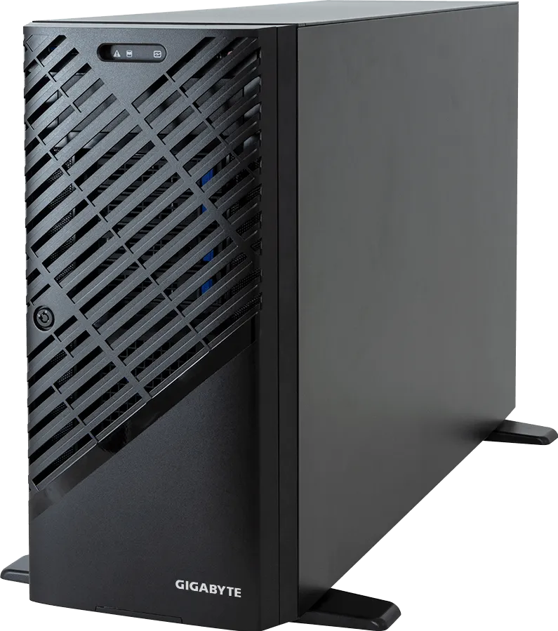 GIGABYTE W753-W50-AA01 GPU Workstation | Intel Xeon W-2500/2400 | LGA 4677 | DDR5 ECC | 4× PCIe Gen5 | 1200W Platinum | Barebone