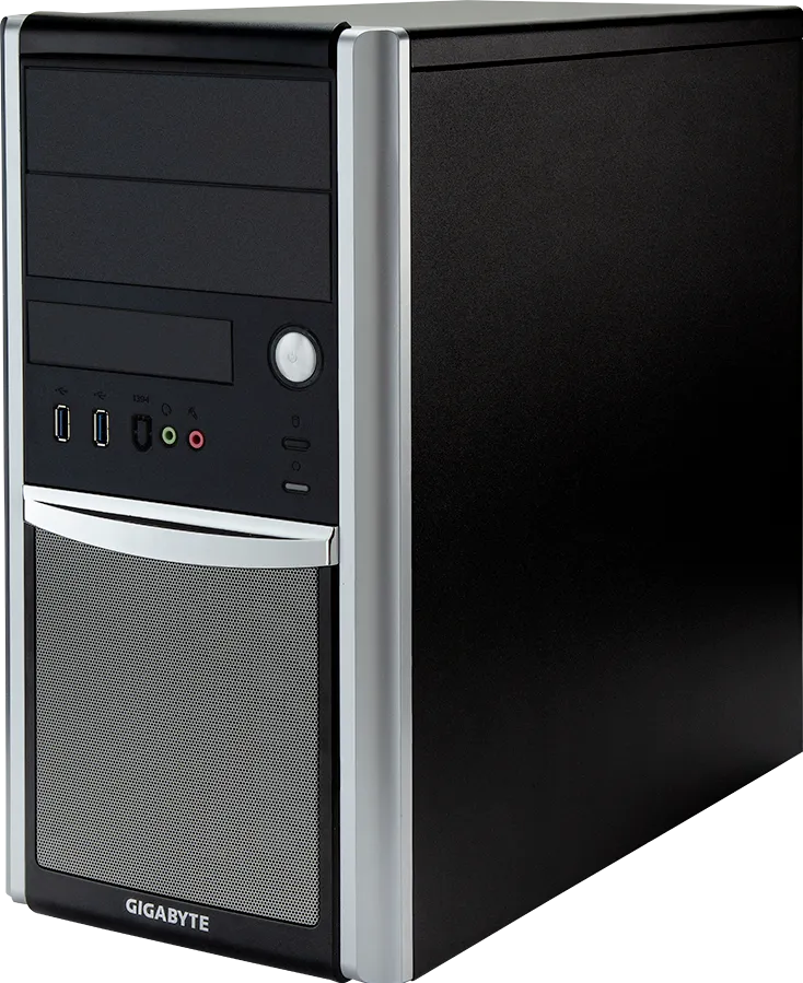GIGABYTE W332-Z00 Entry Workstation | AMD Ryzen 7000 | AM5 B650E | DDR5 ECC | PCIe Gen5 GPU | 500W Bronze | Mini-Tower | Barebone