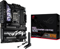 ASUS ROG CROSSHAIR X870E HERO AM5 ATX Motherboard Advanced AI PC-Ready - Anigma