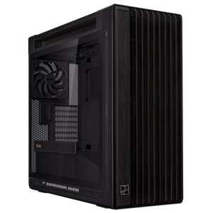 ASUS ProArt PA602 Wood Edition TG Case | Walnut Wood | E-ATX | 440mm GPU | 420mm Rad | USB-C 20Gbps | Modern Black