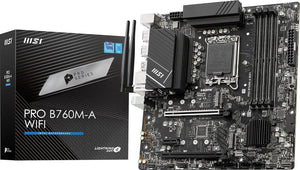 MSI PRO B760M-A WIFI Gaming Motherboard