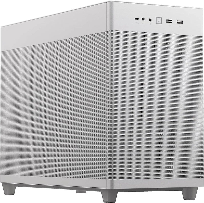 ASUS Prime AP201 33 Liter Micro ATX Case White - Anigma