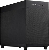 ASUS Prime AP201 33 Liter Micro ATX Case Black (No Fans Included) (For Mini Builds) - Anigma