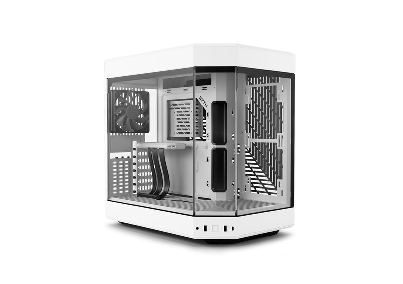 HYTE Y60 Dual Chamber Panoramic Tempered Glass Mid-Tower Gaming Case White