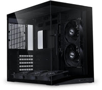 Main image of LIAN LI O11D MINI V2 Flow | Compact ATX Mid-Tower Airflow Computer Case | Panoramic View | High-Performance Airflow | Includes 5 x 120mm Reverse Blade Fans | Cable Management | Black  (O11DMIV2FX)