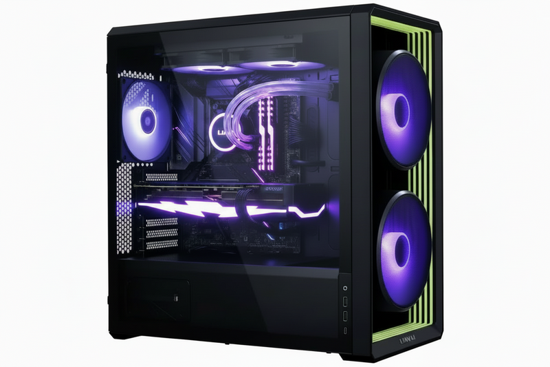 Premium AMD Ryzen 7 7800X3D RX 9070 XT 16GB 32GB DDR5 1TB M.2 SSD Gaming PC
