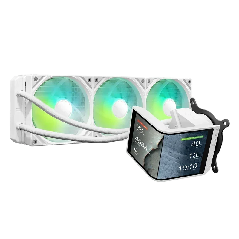 TRYX Panorama AMOLED Curved Screen 3D ARGB fans 360mm Liquid Cooler
