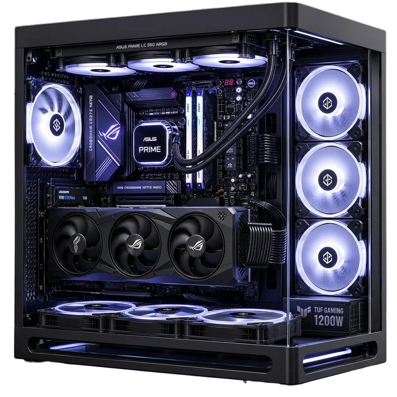 Ultimate Intel Core Ultra 9 285K RTX 5090 32GB 32GB DDR5 1TB M.2 SSD Gaming PC
