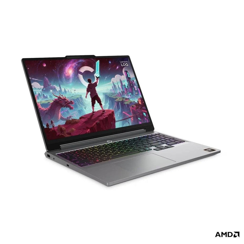 Lenovo LOQ 15 Gen 11 Gaming Laptop | RTX 5060 8GB | Ryzen 7 250 | 16GB | 512GB | 15.3" WUXGA 165Hz | Win 11 | Grey