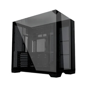 Lian Li O11 Vision Compact ATX Mid Tower Gaming Case (No Fans Included) Black