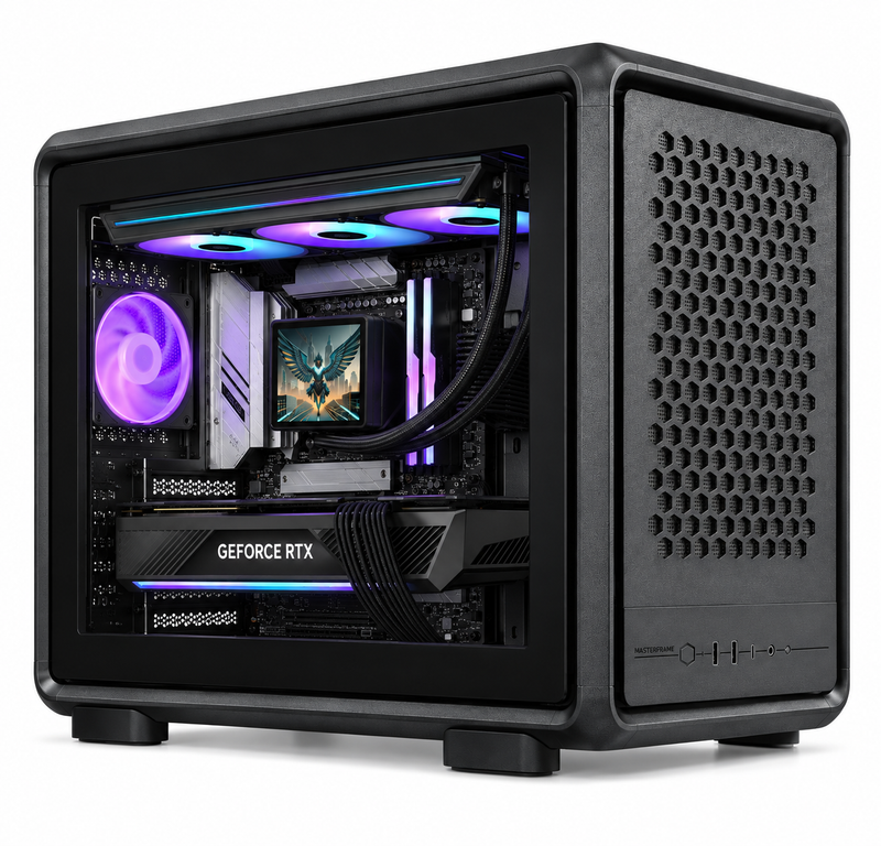 Performance Plus Mini Intel Core Ultra 7 265KF RTX 5070 32GB DDR5 1TB M.2 SSD Gaming PC