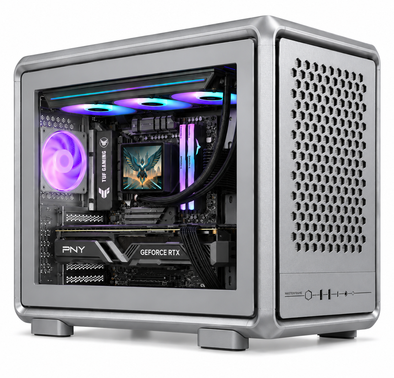 Premium Mini Intel Core Ultra 7 265KF RTX 5070 Ti 16GB 32GB DDR5 1TB M.2 SSD Gaming PC