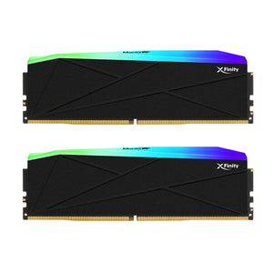V-Color Manta XFinity RGB 32GB (2x16GB) DDR5 6000MT/s UDIMM Black