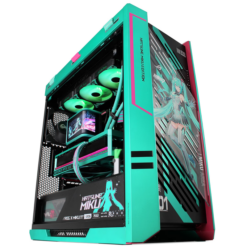 ROG X Hatsune Miko Creator RYZEN 9950X3D RTX 5080 32GB DDR5 1TB M.2 SSD PC