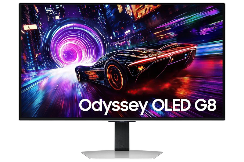 Samsung 32" Gaming Monitor G8 G81F Odyssey OLED 4K (3,840 x 2,160) 240Hz Refresh Rate 0.03Ms