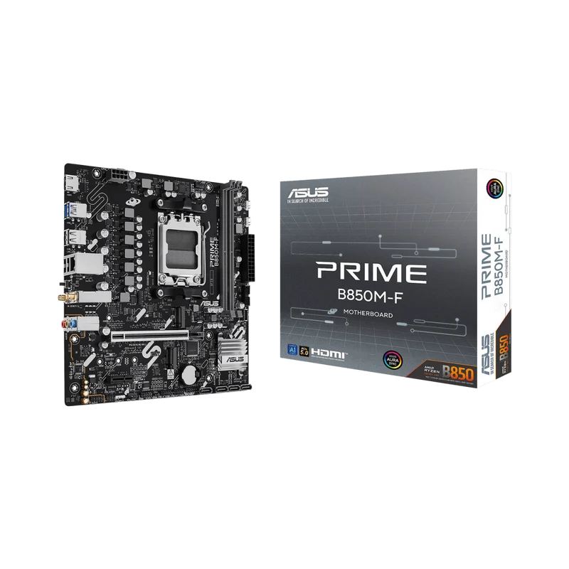 ASUS PRIME B850M-F DDR5 Micro-ATX AMD AM5 Motherboard