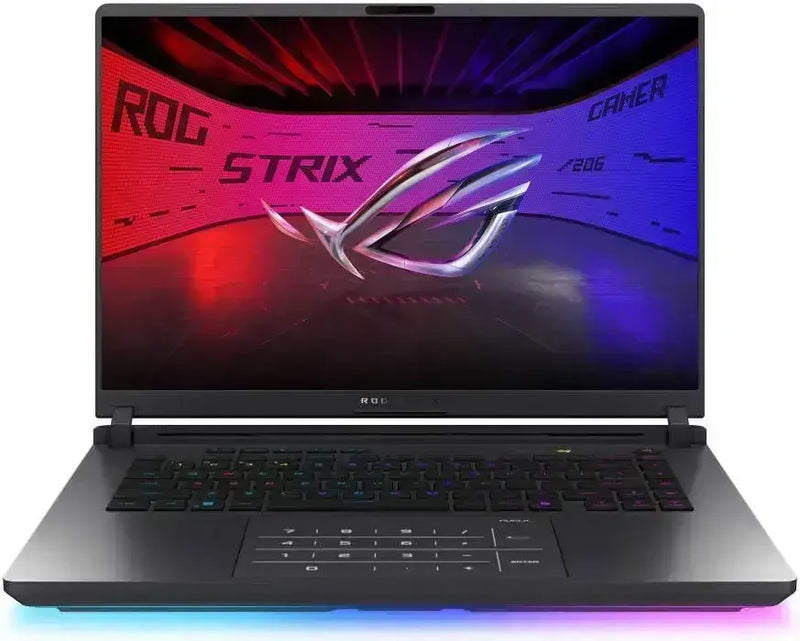ASUS ROG Strix G16 G615LW-S5158 I Core Ultra 9-275HX I 16GB ram I 1TB SSD I Nvidia Geforce RTX 5080 16Gb Graphics I 16"inch 240Hz I ENG KBD I NO OS I Gray I 1YR WRR