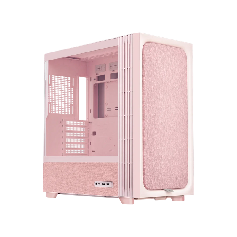 TRYX Flova F50 Mid-Tower ATX Case Pink