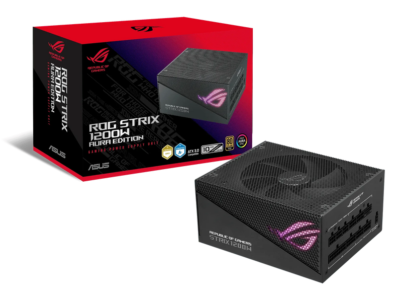 Asus ROG Strix 1200W 80 Plus Gold Aura Edition PCIE 5.0 Full Modular ATX Power Supply - Anigma
