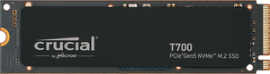 Crucial T700 2TB PCIe Gen5 NVMe M.2 2280 SSD | 12400 MB/s Read | NVMe 2.0 | 1200 TBW | 5-Year Warranty