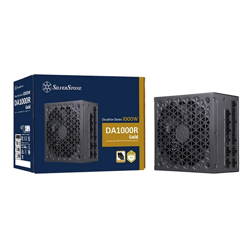 Silverstone DA1000R Cybenetics Gold PCIE 5.0 Full Modular ATX Power Supply - Anigma