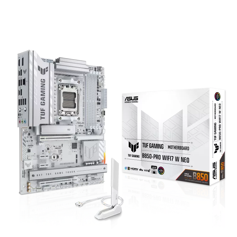 ASUS TUF GAMING B850-PRO WIFI7 NEO DDR5 ATX AMD AM5 Motherboard