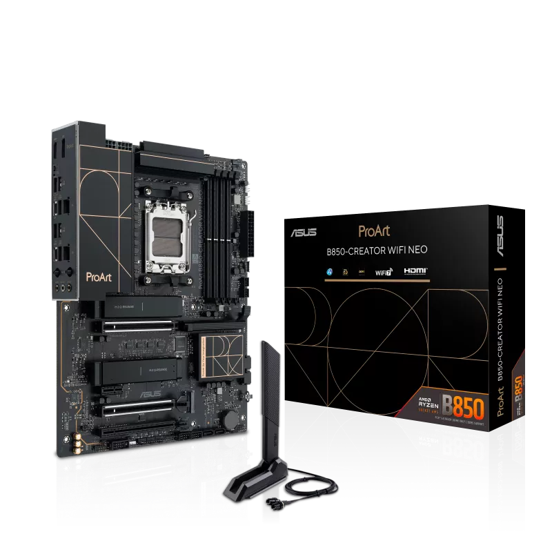 ASUS ProArt B850-Creator WIFI NEO DDR5 ATX AMD AM5 Motherboard