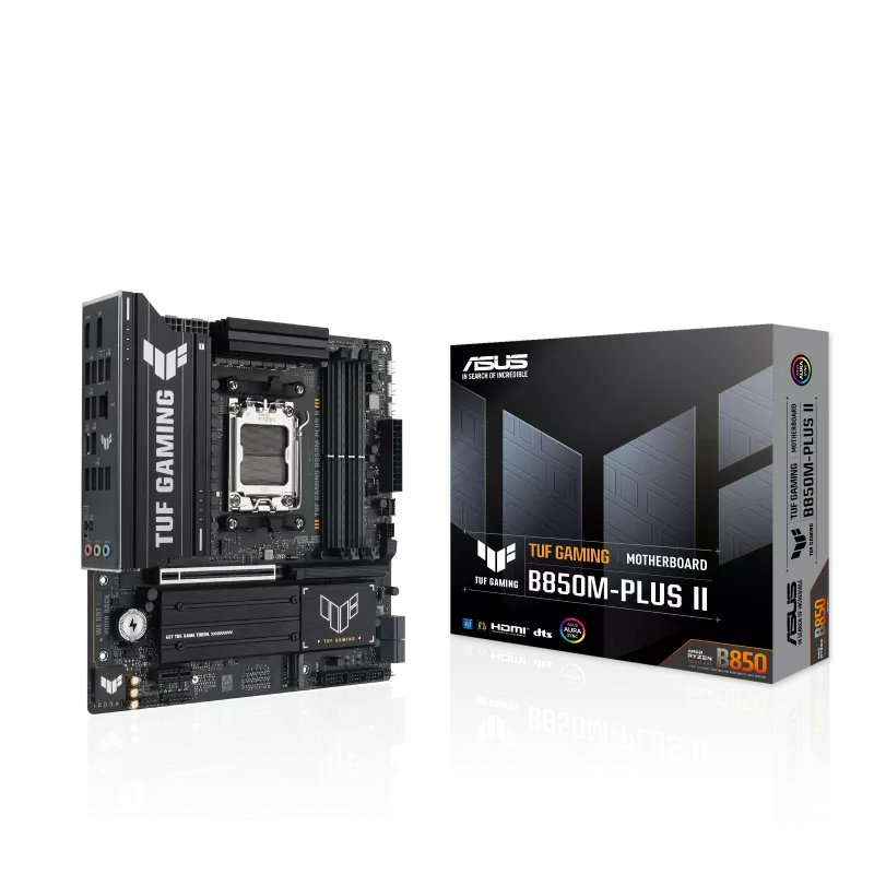 ASUS TUF GAMING B850M-PLUS II DDR5 Micro-ATX AMD AM5 Motherboard