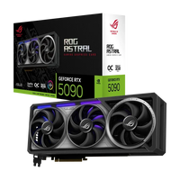 ASUS ROG Astral GeForce RTX 5090 OC Edition 32GB GDDR7 | ROG-ASTRAL-RTX5090-O32G-GAMING | PCIe 5.0 | 2x HDMI 2.1b | 3x DisplayPort 2.1b | DLSS 4 | Quad-Fan | Aura Sync