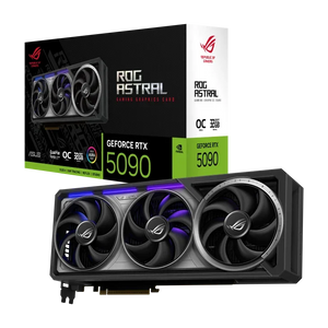 ASUS ROG Astral GeForce RTX 5090 OC Edition 32GB GDDR7 | ROG-ASTRAL-RTX5090-O32G-GAMING | PCIe 5.0 | 2x HDMI 2.1b | 3x DisplayPort 2.1b | DLSS 4 | Quad-Fan | Aura Sync