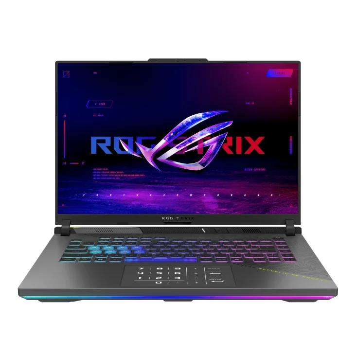 ASUS ROG Strix G16 G614FR-RV026 Gaming Laptop | AMD Ryzen 9 9955HX | 32GB ram | 1TB SSD | Nvidia Geforce RTX 5070 Ti 12Gb Graphics | 16"inch IPS 165Hz Display | ROG Impact Gaming Mouse ROG backpack