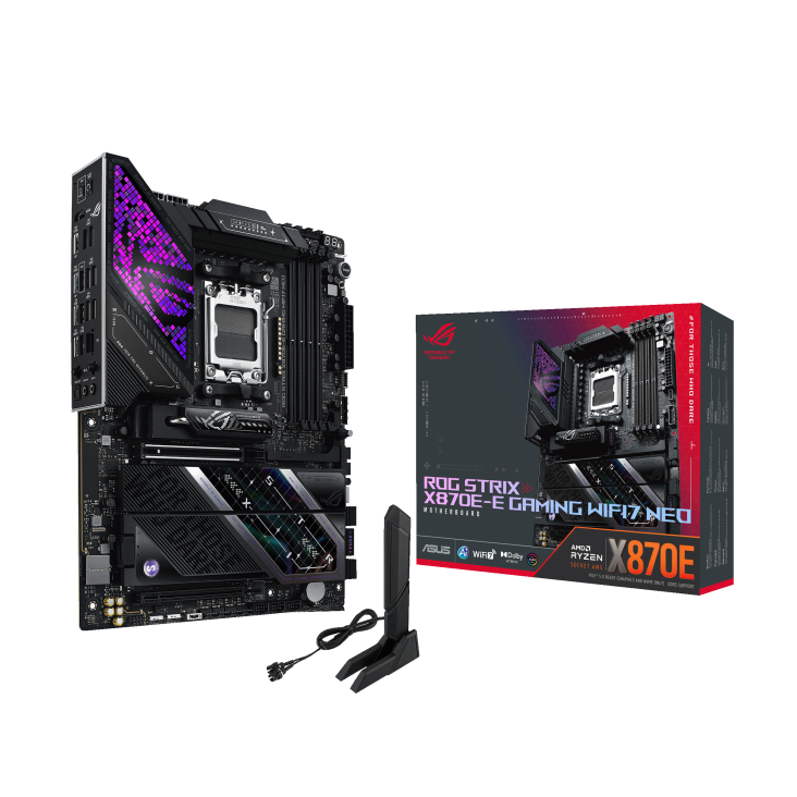 ASUS ROG STRIX X870E-E GAMING NEO DDR5 ATX AMD AM5 Motherboard