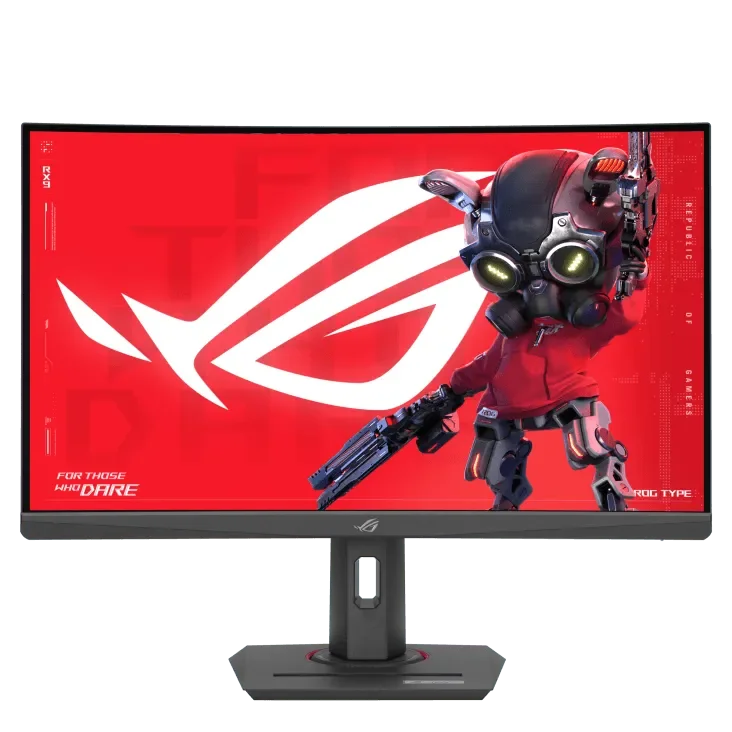 ASUS ROG Strix 27 Inch XG27WCS (2560x1440) Fast VA Curved 180Hz 1MS Gaming Monitor - Anigma