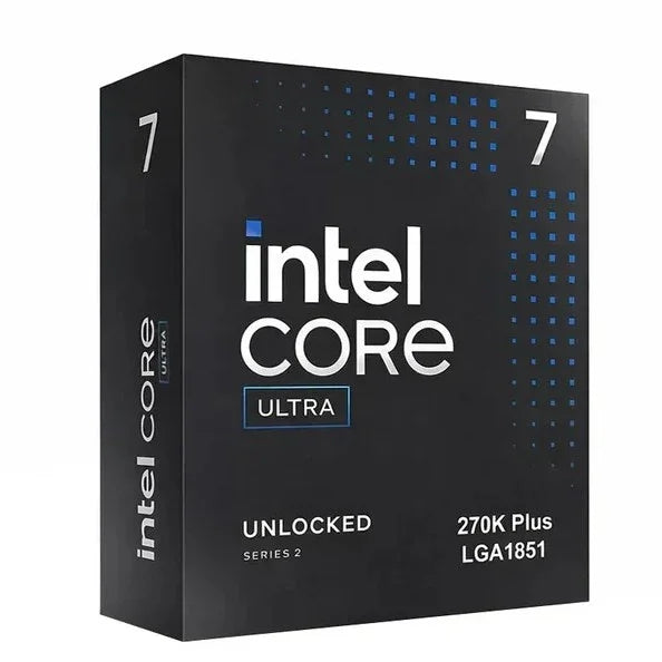 Intel Core Ultra 7 processor 270K Plus (36M Cache, up to 5.50 GHz) 24-Cores, LGA1851
