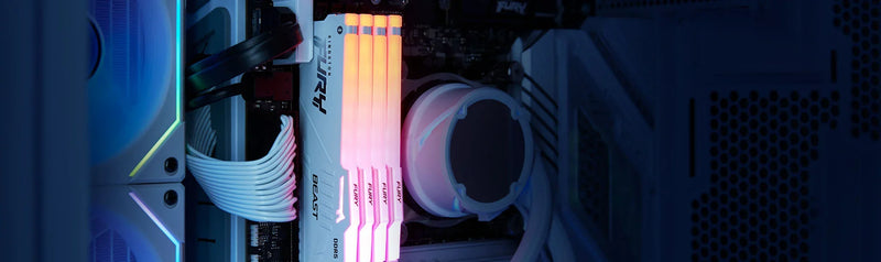 Kingston FURY Beast Black RGB DDR5 6400MT/s 32GB